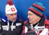 Sponsorkleber gegen patriotischen Trauerflor: Bundespräsidenten Maurer und Fischer an der Ski-WM