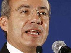 Der mexikanische Präsident Felipe Calderon.