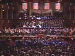 Das erste 'Concert for America' im Kennedy-Center New York am 24. September 2001.