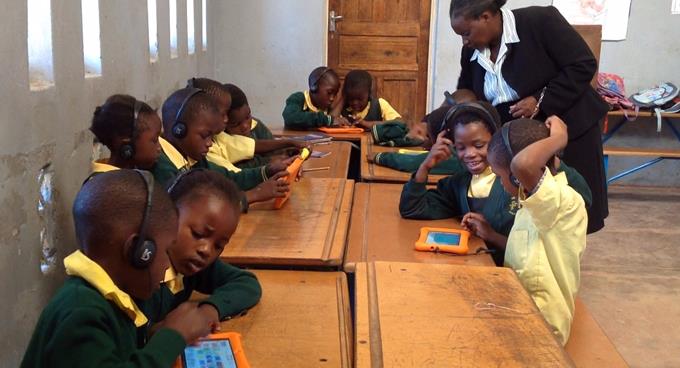 Der Unterricht mit Tablets stellt eine markante Optimierung des Bildungswesens dar.